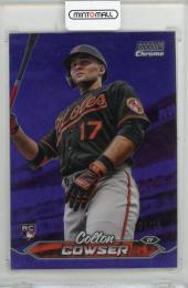 2024 TOPPS Stadium Club Colton Cowser Chrome Purple Foil RC #86【1st No.01/75】 Baltimore Orioles