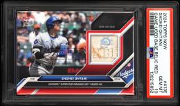 2024 Topps Now #413E Shohei Ohtani Base Relic Red【10/10】【PSA GEM MT 10】  (MSV#1714)