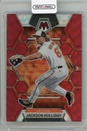 2023 PANINI Chronicles Jackson Holliday Mosaic Red Wave #15【032/199】 Baltimore Orioles