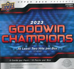 2023 UPPER DECK GOODWIN CHAMPIONS HOBBY