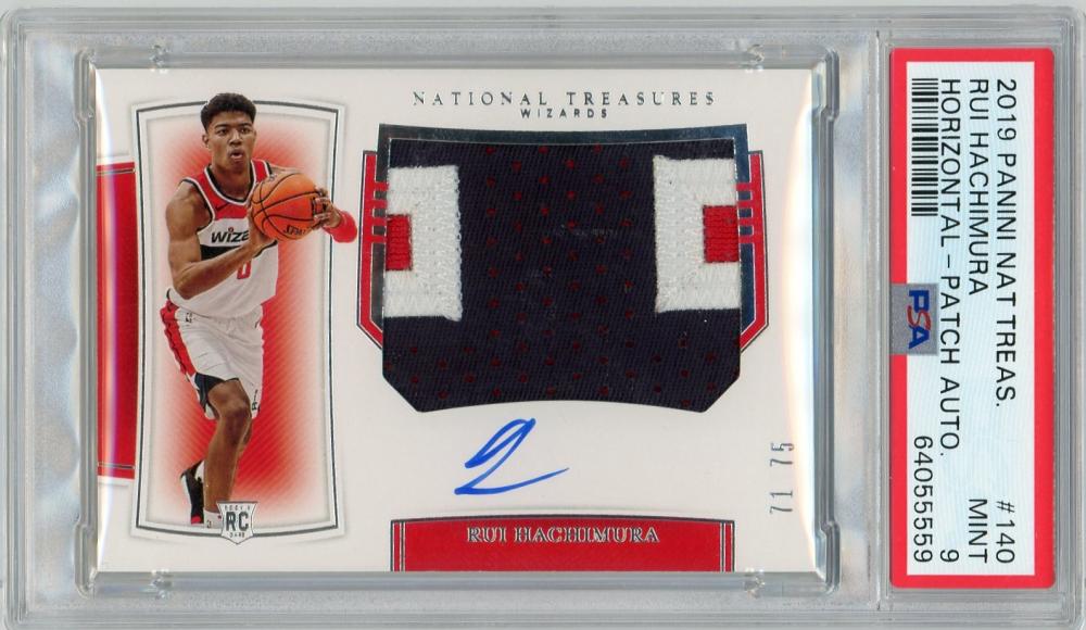 NBAカード Rui Hachimura ルーキーオート ジャージ RPA その他 トレーディングカード おもちゃ・ホビー・グッズ 【おしゃれ】
