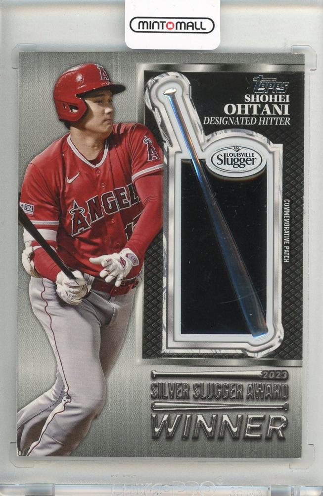 2024 TOPPS Series2 Shohei Ohtani 2023 Silver Slugger Award Winners Black #SSSO【006/299】 Los Angeles Angels