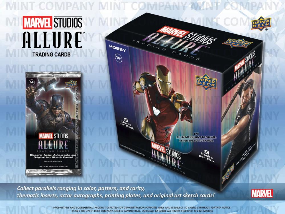 新品未開封 Upper Deck Marvel Allure