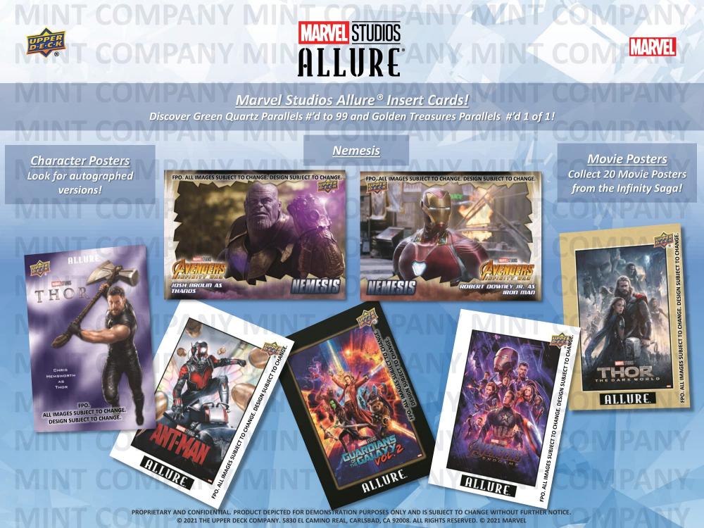 新品未開封 Upper Deck Marvel Allure