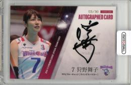 狩野舞子　直筆サインポスター 01201946_63ca70f6d19a7.jpg