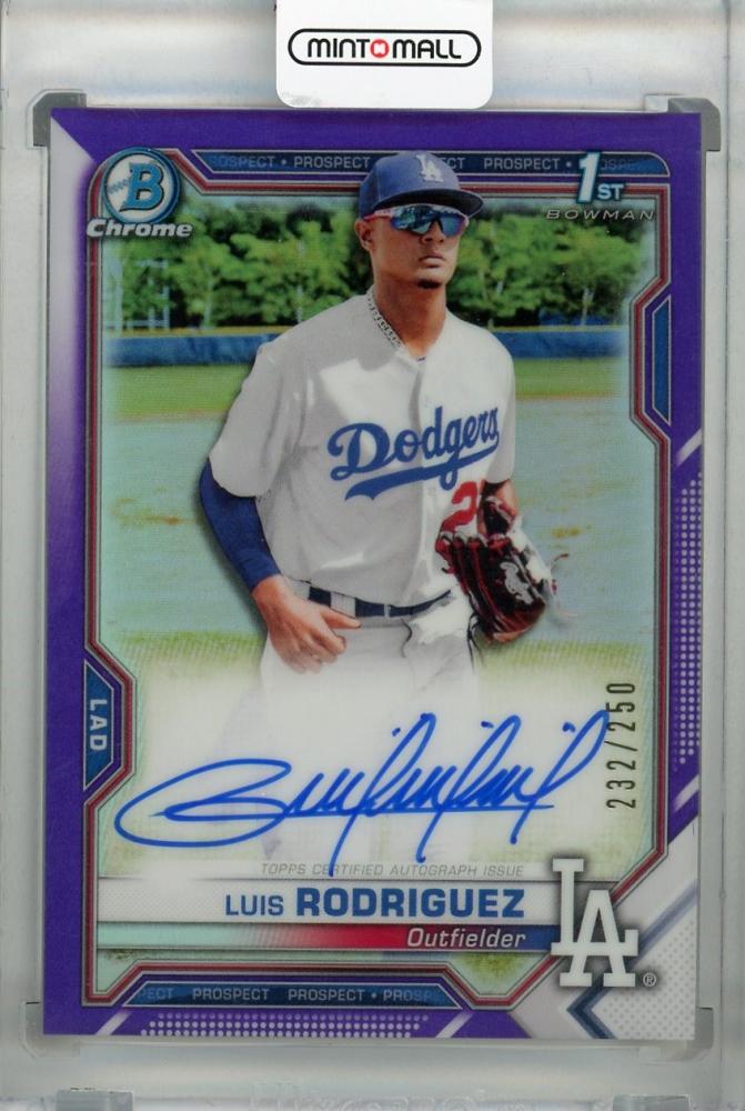 topps 1stbowman Luis Rodriguez psa10