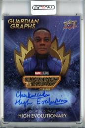 2024 UPPER DECK MARVEL STUDIOS GUARDIANS OF THE GALAXY Vol.3 Chukwudi Iwuji as High Evolutionary Guardian Graphs/Auto/Inscryption/#GG-IW