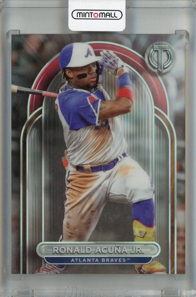 2024 Topps Tribute Ronald Acuna Jr. Base #1 ※初期傷あり Atlanta Braves