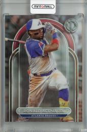 2024 Topps Tribute Ronald Acuna Jr. Base #1 ※初期傷あり Atlanta Braves