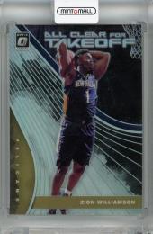 2019-20 Panini Donruss Optic Zion Williamson All Clear for Takeoff Holo #14 ※裏面初期傷あり New Orleans Pelicans