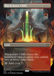 MTG 黒割れの崖　ZNE 4枚 黒割れの崖｜カードギャラリー｜マジック：ザ・ギャザリング