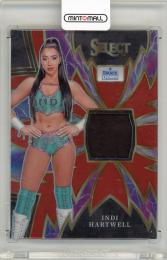 2024 Panini Select WWE Indi Hartwell Red Prizm Sparks Memorabilia【28/99】