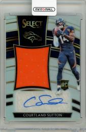 2018 Panini Select Football Courtland Sutton Autograph Patch【22/49】 Denver Broncos