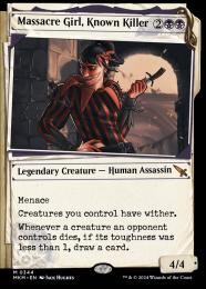 MTG 名うての殺人鬼、虐殺少女 FOIL アーティストプルーフ