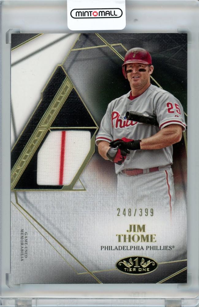 ミントモール / MINT 札幌店 / 2022 TOPPS Tier One Jim Thome Tier One Relic 399枚限定