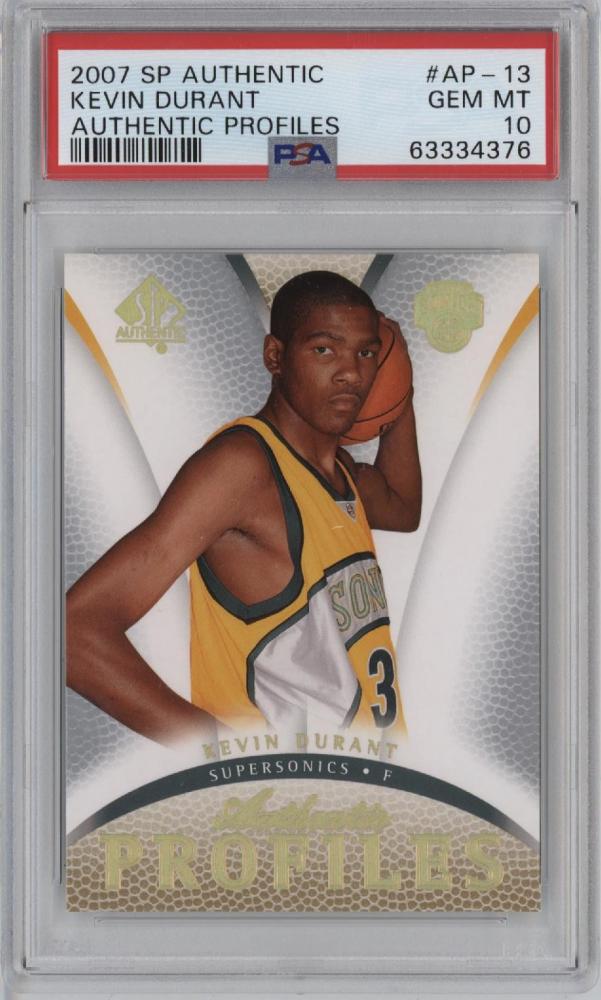  MINT PSA10 2007 08 UPPER DECK SP AUTHENTIC Authentic 