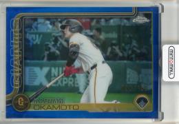 ミントモール / MINT 池袋店 / 2025 Topps Chrome NPB 岡本和真 ブルー