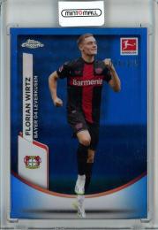 2023-24 Topps Chrome Bundesliga Florian Wirtz Blue Refractors/#66【094/175】 BAYER 04 LEVERKUSEN