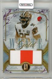 2024 PANINI Gold Standard Myles Garrett White Gold Jerseys Prime #1【05/24】 Cleveland Browns