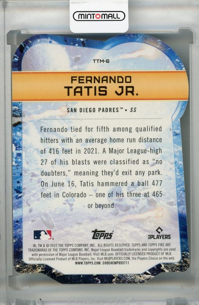 Fernando Tatis Jr. Majestic Navy Blue Padres Throwback Jersey – Men's Regular Season