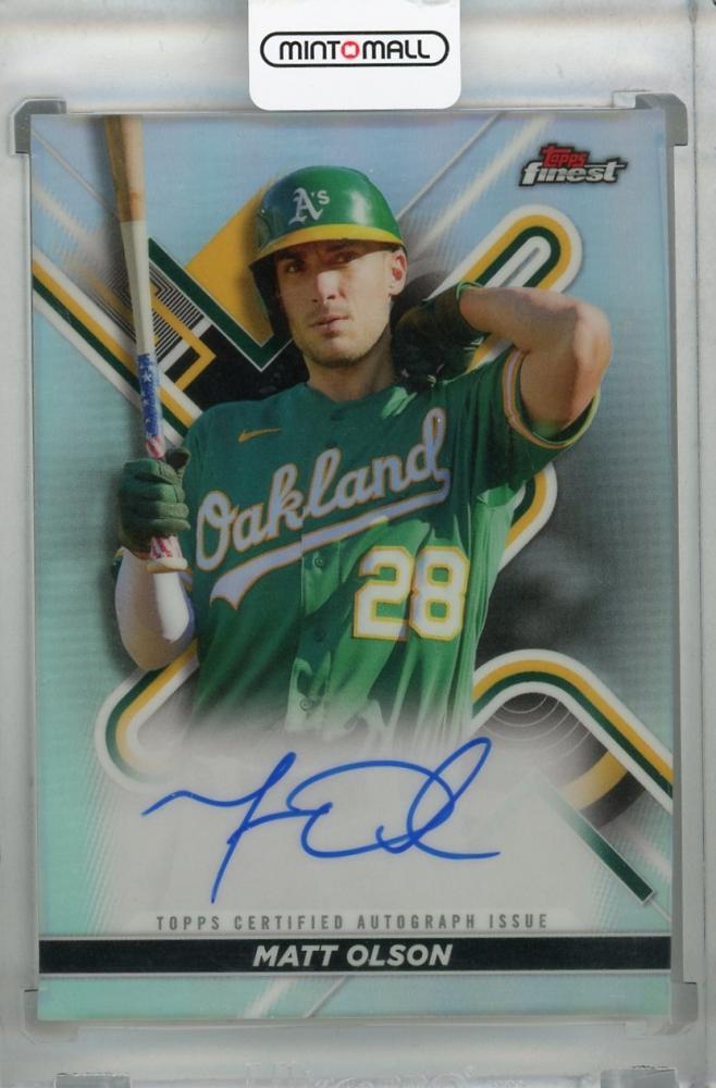 topps  matt olson サイン