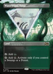 mtg ボーダーレス FOIL 4枚 ハッシュウッドの境界 英語版 dsk 332)□ボーダーレス□《ハッシュウッドの境界/Hushwood Verge