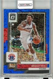 2022-23 Panini Donruss Optic  Bradley Beal Base Blue Sparkle Prizm 129/180