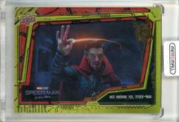 2023 Upper Deck Marvel Studios Spider-Man No Way Home Nice Knowing You, Spider-Man #4 Spider-Man Gold Foil【060/299】《状態要確認》