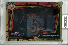 2023 Upper Deck Marvel Studios Spider-Man No Way Home Peter-One, Peter-Two, Peter-Three #28 Spider-Man Gold Foil【078/299】《状態要確認》