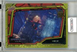 2023 Upper Deck Marvel Studios Spider-Man No Way Home A New Suit #40 Spider-Man Gold Foil【296/299】《状態要確認》