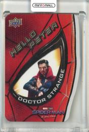 2023 Upper Deck Marvel Studios Spider-Man No Way Home Doctor Strange HP-5 Hello Peter Metal《状態要確認》