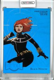 2015 Fleer Retro Marvel Black Widow 1995 Fleer Marvel Metal Blaster Precious Metal Gems PMG/Blue Parallel【24/50】