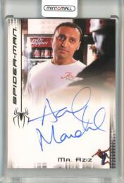 2007 Rittenhouse Spider-Man 3 Aasif Mandvi as Mr. Aziz #NNO Autographs