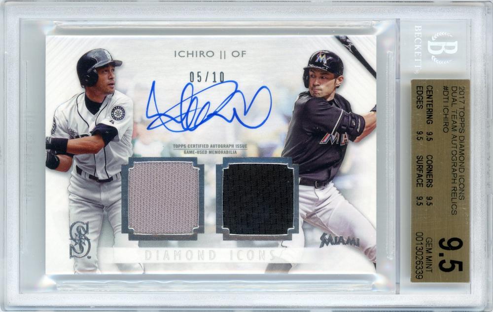 Topps  Ichiro autograph card