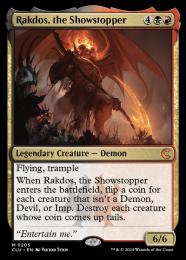 【CLU】【ENG】《名演撃、ラクドス/Rakdos, the Showstopper》