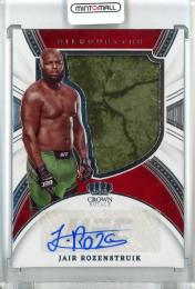 2022 Panini Chronicles UFC Jair Rozenstruik Crown Royale Silhouettes Autographs/#SL-JRZ【34/99】