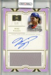 2024 Topps Definitive Collection Mike Piazza Definitive Autograph Relics Purple【5/5】 Los Angeles Dodgers