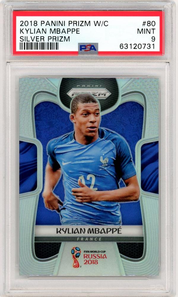 エムバペ mbappe PANINI PRIZM RC ルーキーカード！ PSG