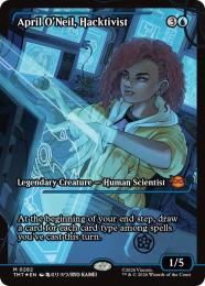 MTG ハクティビスト、エイプリル・オニール 日本語 foil サインド 1枚 02241221_699d193009386.jpg