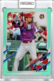 PSA9 2021 TOPPS CHROME 鈴木誠也 トップス NPB