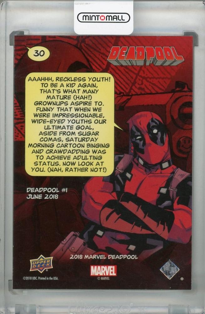 deadpool card sleeves We almost forgot to mention that we have new card sleeves,holders, and this  incredible collectible of Deadpool's head! We hope to see you all soon