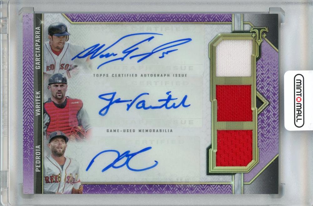 TOPPS TRIPLE RELIC COMBO