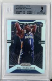 2019-20 Panini Prizm Zion Williamson #248 RC Silver Prizms【BGS9】 Pelicans