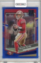 2023 Clearly Donruss Brock Purdy Blue 【68/99】 San Francisco 49ers
