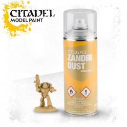 【シタデルカラー】スプレー:ザンドゥリ・ダスト/SPRAY:ZANDRI DUST 水性塗料 ペイント CITADEL ウォーハンマー