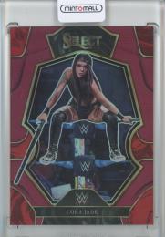 2023 Panini Select WWE  Cora Jade Base #114 Red Prizms 081/149