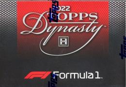 2022 TOPPS DYNASTY FORMULA 1 HOBBY