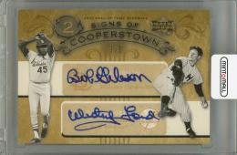 ボブギブソン直筆サインカードBob Gibson