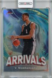 2023-24 Topps Finest Victor Wembanyama Arrivals #A-6 RC ※へこみあり San Antonio Spurs