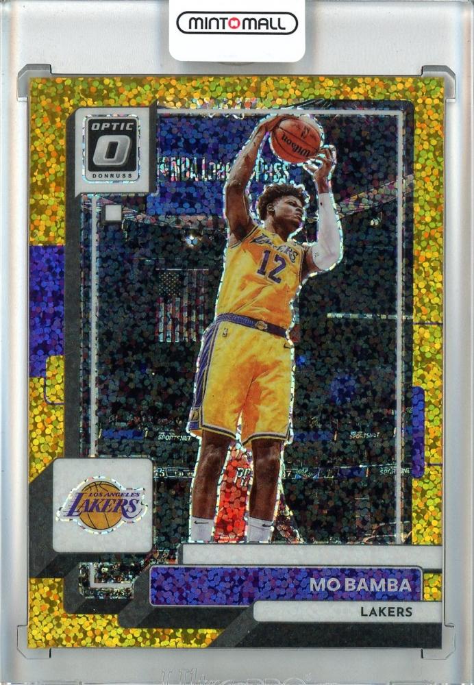 2022-23 Panini Donruss Optic Basketball Mo Bamba Base/Gold Sparkle/#153【23/24】 Losangeles Lakers